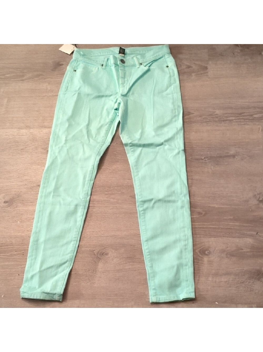 VS Midi LondonJean Aqua Blue Skinny Jeans Size 8